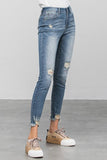 Premium Mid Rise Skinny Jeans - Fate & Co.
