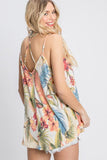 Take Me to Paradise Strappy Back Tropical Tank + - Fate & Co.