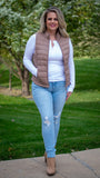 Simple Delight: Ribbed Long Sleeve Henley Top w/Eight Button Closure - White