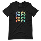 Rainbow Hearts Short-Sleeve T-Shirt